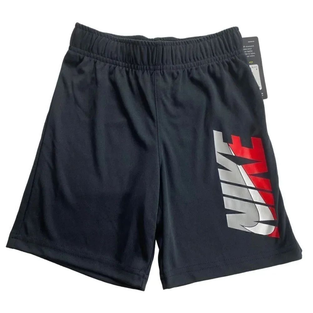 NIKE BOYS SIZE 5 Black Dri-Fit Shorts